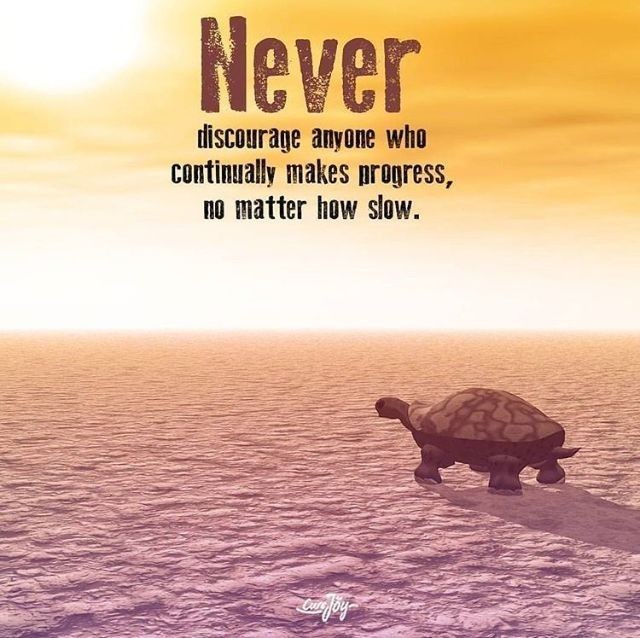 WTFC7's tweet photo. #never #discourage #progress https://t.co/SUL6RkISab
