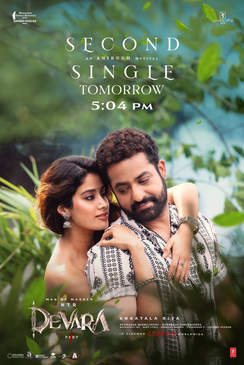 juz_scrolling's tweet photo. 24 hours lo lock aipodaniki ready ga undandi tigers ❤️🔥
#Devara2ndSingle #DevaraonSep27th https://t.co/CEBQURXZG0