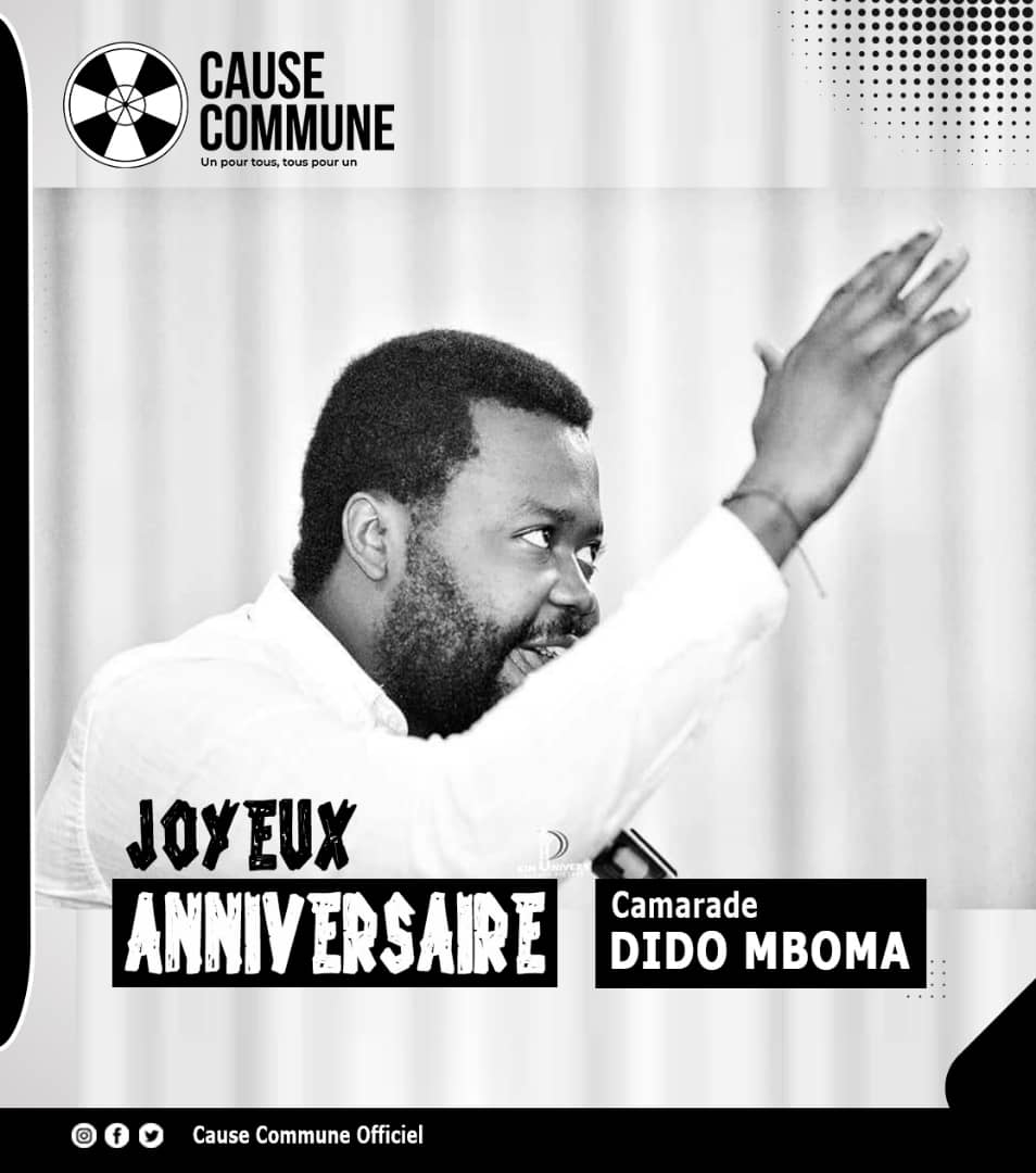 Cause_Commune23's tweet photo. #PAGE_ROSE !
#Anniversaire !
Cette photo définit le mieux son sens d'engagement et de dévouement à la Cause.
Souhaitons un Joyeux anniversaire au Camarade Dido Mboma, Vice président de la Ligue nationale des jeunes.
*#Celcom_CauseCommune !* https://t.co/kTQ3ll7IJk