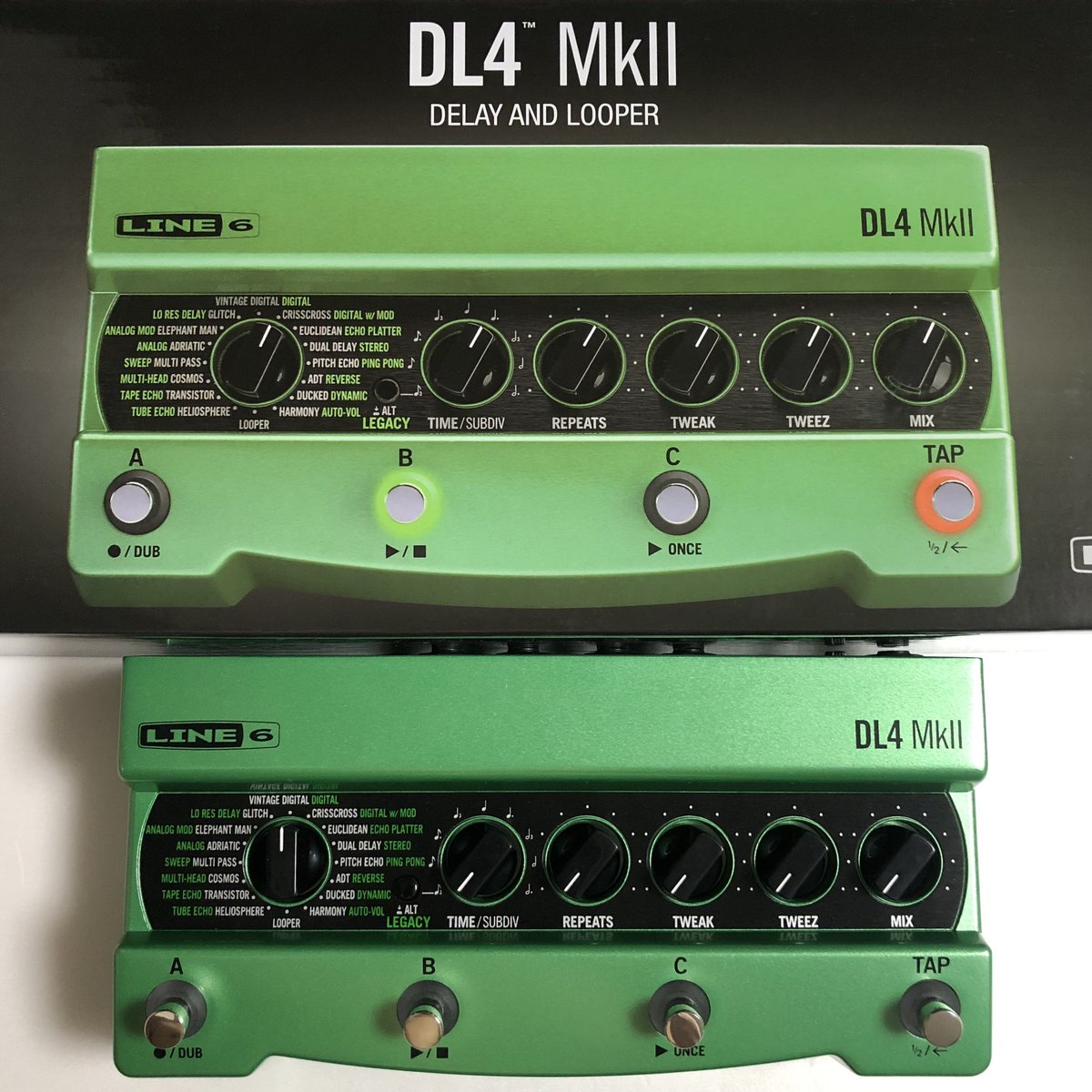 kengchang1's tweet photo. 新しくエフェクターを購入
LINE6 DL4 MkⅡ
前から欲しかったんだけど安くなってたので
なんとなく音出してみると気持ちいい、いつまでも弾いていられる
マニュアル読んでよく理解しないと😅
今のバンドでは使わないので、またソロギター的なものでもやれたらなと思っています
#LINE6 #line6dl4mkii https://t.co/cG9ooYeLBG