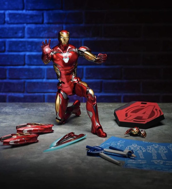 one6Update's tweet photo. #HotToys has had a leak of a #Mark80 #IronMan from #AvengersCampus. This will likely be a #D23 exclusive or made for Disney Parks. It will have a Spider
Bot.
#Sixth #SixthScale #HotToysCollectibles #ホットトイズ #MarkLXXX #Disney https://t.co/WCd5bZNS3K