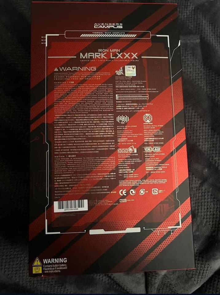 one6Update's tweet photo. #HotToys has had a leak of a #Mark80 #IronMan from #AvengersCampus. This will likely be a #D23 exclusive or made for Disney Parks. It will have a Spider
Bot.
#Sixth #SixthScale #HotToysCollectibles #ホットトイズ #MarkLXXX #Disney https://t.co/WCd5bZNS3K