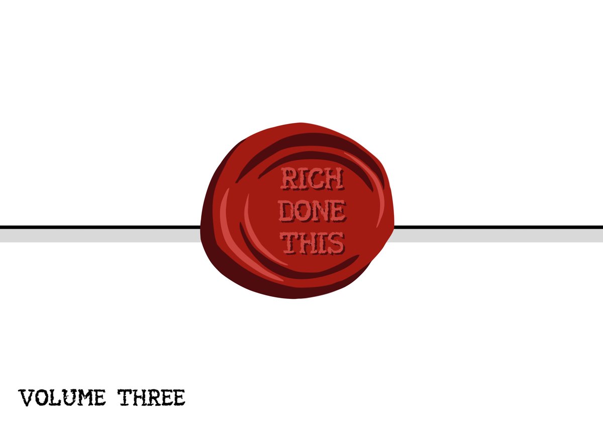 richdonethis's tweet image. GIVEAWAY! 
Want to win a copy of Volumes One, Two AND Three? 
Collecting a total of 72 past contestants! 

Retweet this post to be entered into the draw! 

I'll pull a name on Tuesday evening. 

Volume Three out August 15th! 

richdonethis.bigcartel.com