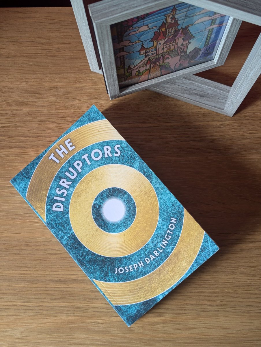 ChloeLS1's tweet photo. Book 2: The Disruptors by Joseph Darlington (ad-pr)

⭐⭐⭐⭐

So much fun. I mean it's completely bonkers, but has some important things to say under that comedic dark satire. It's like Black Mirror was directed by Dad's Army. Thank you @northodoxpress had a great time. https://t.co/rnXYBQZxLa