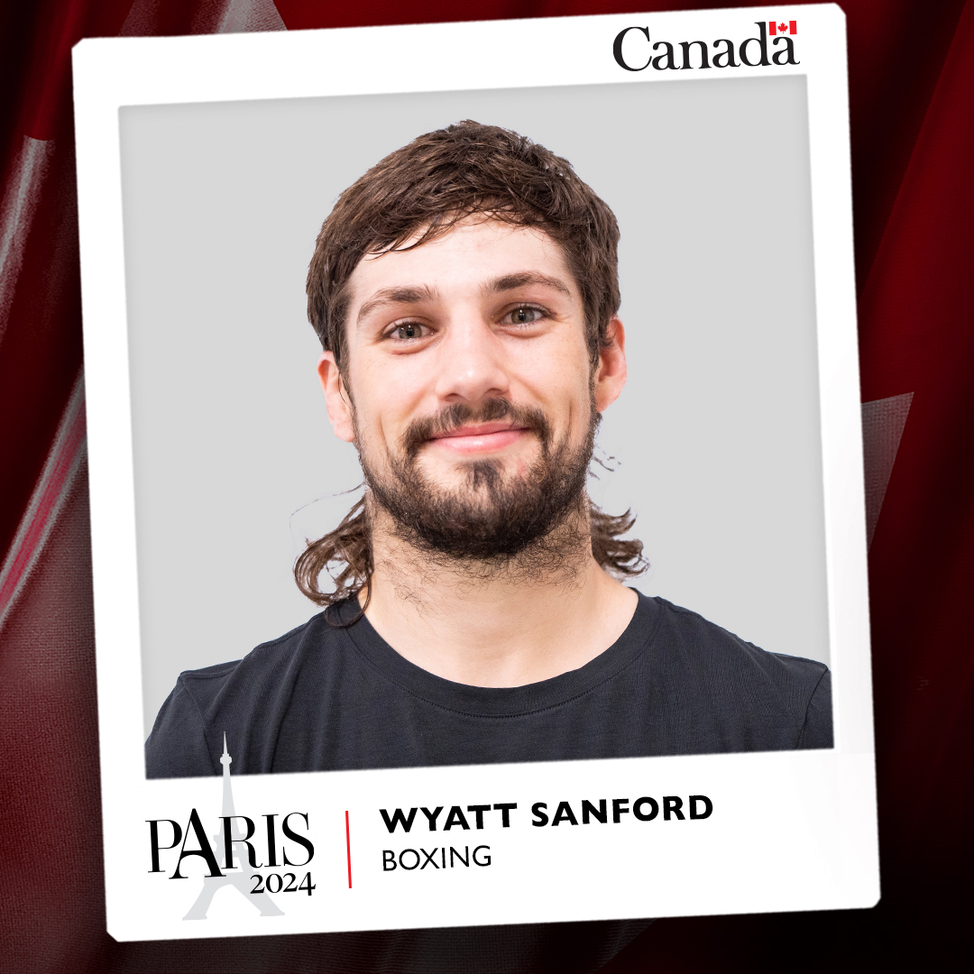 SportCanada_EN's tweet photo. Wyatt Sanford was an absolute powerhouse in the ring! 🥉

He earned a bronze medal in the men's 63.5 kg boxing event for Team Canada at the #Paris2024 Olympic Games. 

Wyatt, your skills, determination, and tenacity had us watch in awe!   

#TeamCanada | @boxing_canada https://t.co/xb0YDofJWq