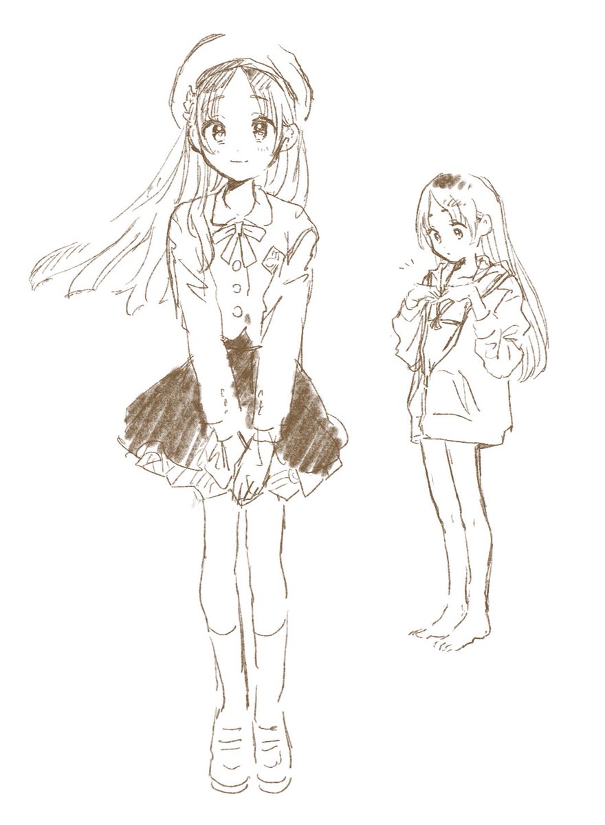 blskで上げてた最近の手癖描き物 