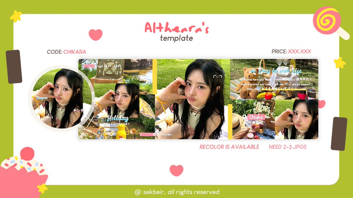 help repost ia, maaci banyaak! 🐈💭

halo, aku ada 5 template layout yang bisa kalian take sekarang juga! karena lagi bu, price from 60k - 65k dan details nya ada di ALT yaa. 💗 

#zonauang