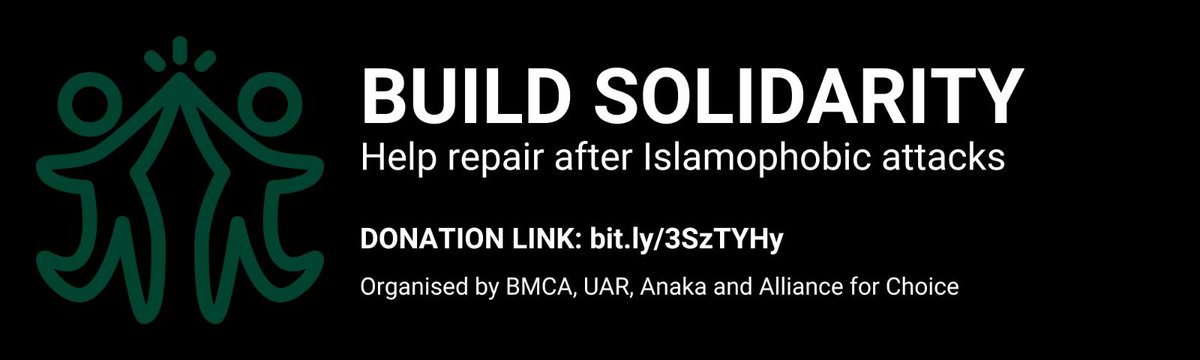 Build Solidarity! Help support the business attacked and people intimidated in Islamophobic attacks in Belfast and Bangor by donating to this fundraiser organised by BMCA Anaka, UAR and Alliance for Choice. You can even add gift aid! #HopeNotHate 
localgiving.org/fundraising/bu…