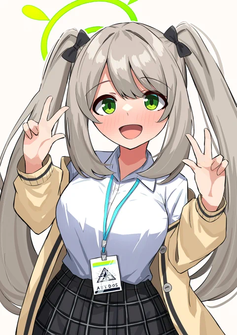 ノノミ(ツインテール) #ブルアカ 