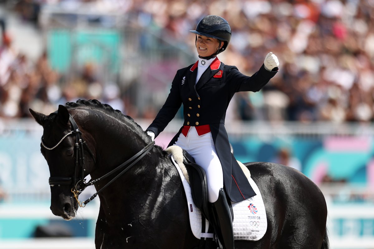 Another medal on the board for our equestrian team! 

A brilliant performance in Versailles from Lottie Fry &amp; Glamourdale 👏