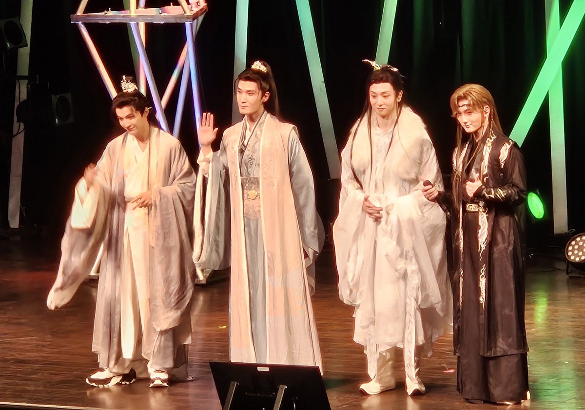 日本にファンがいるのか不安だったらしいけど…めっちゃいるよ大丈夫だよ🤣赤子も清河诀も歌ってくれたので良かった～!!