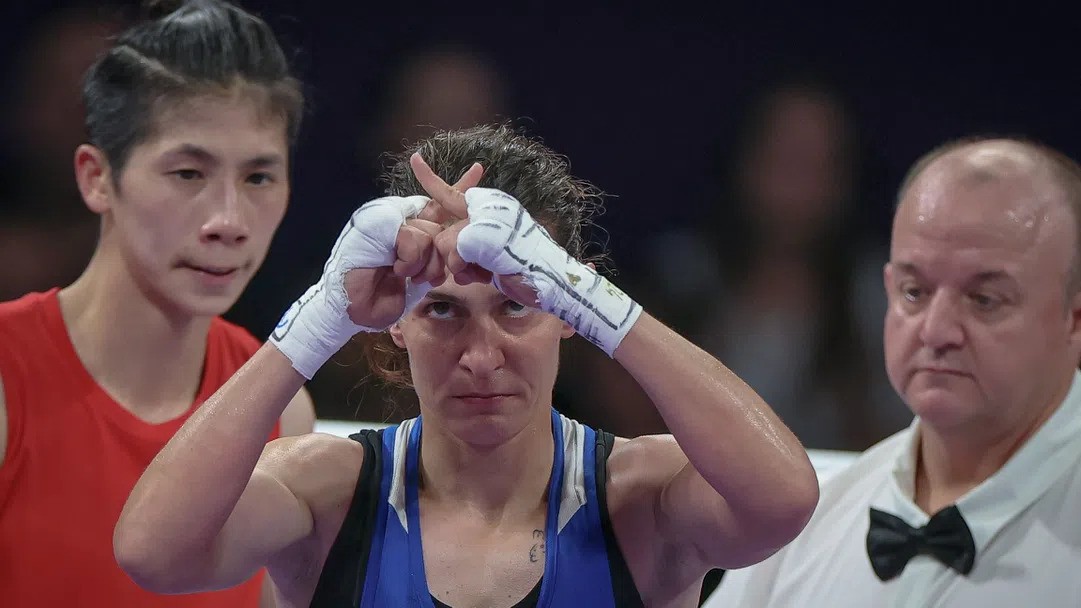 novinite_com's tweet photo. 🇧🇬🥊♂️♀️ "I Have XX #Chromosomes, I'm a Woman!" - #Bulgarian #Boxer's Defiant Stand After #Olympics Quarterfinal Defeat #SvetlanaStaneva #SveltanaKamenova #Staneva #Kamenova #box #gender #Taiwan #LinYuting #Yuting ➡️ https://t.co/ucacS0iOJY https://t.co/zqNf1Awv0o