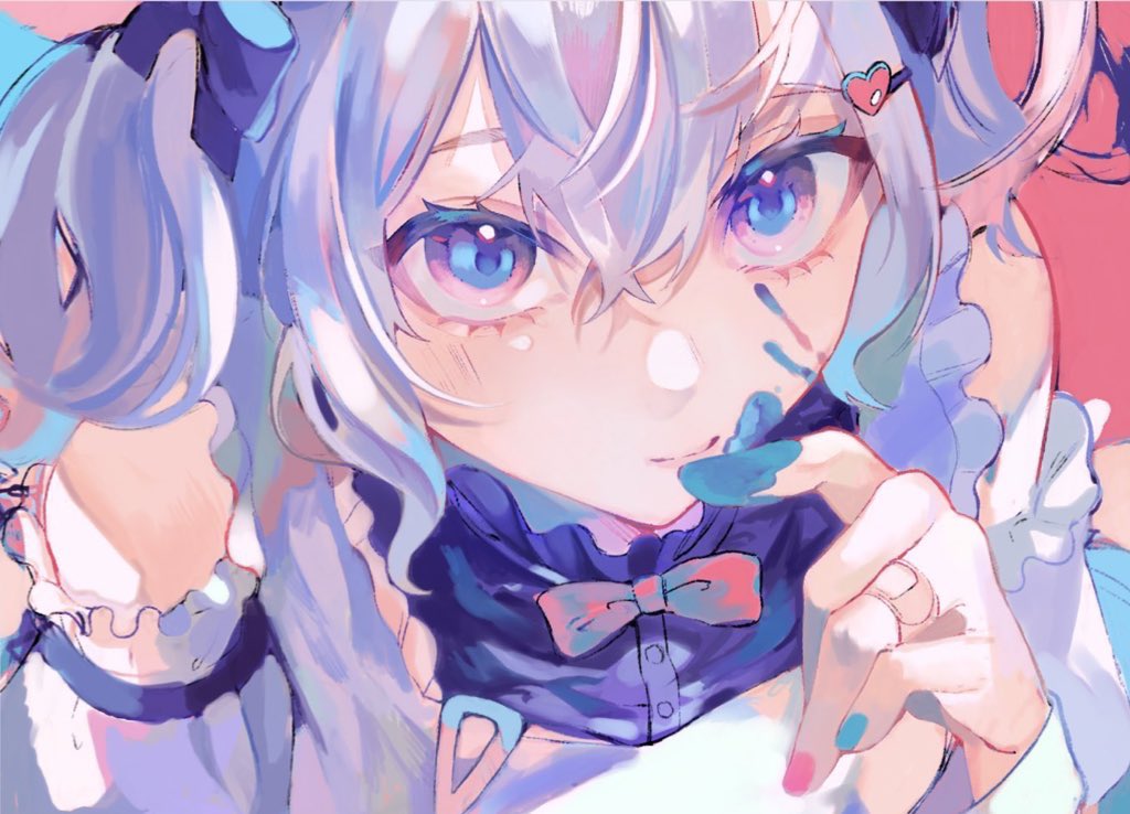 #私はこういう絵師です見た絵師全員参加 
鮮やかな色大好き人間です