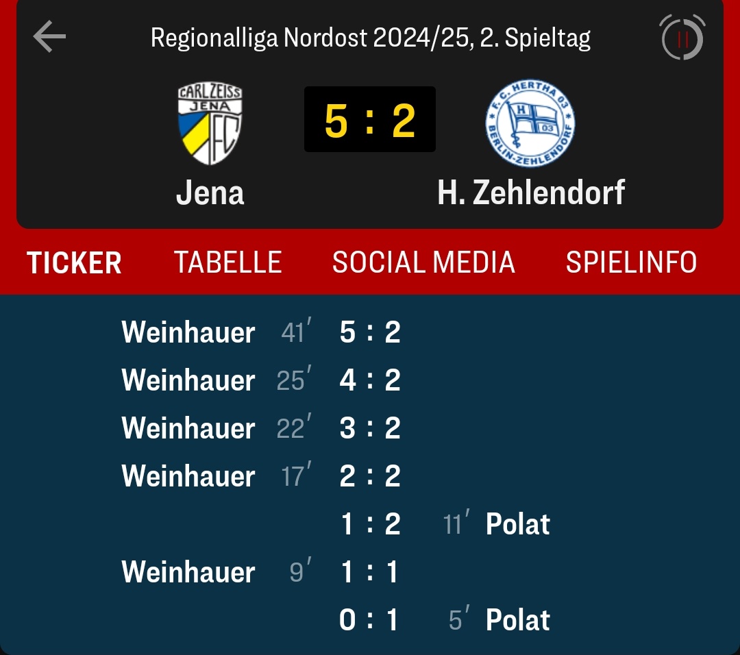 Lars170_'s tweet photo. Mal eben von Erfurt zu Jena gewechselt und 7 Tore in 1,5 Spielen geschossen auf entspannt 
#FCCH03 https://t.co/jDItpdVjm5