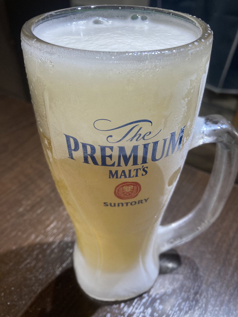 冷え冷えジョッキ😍　#酒と旅　#名古屋