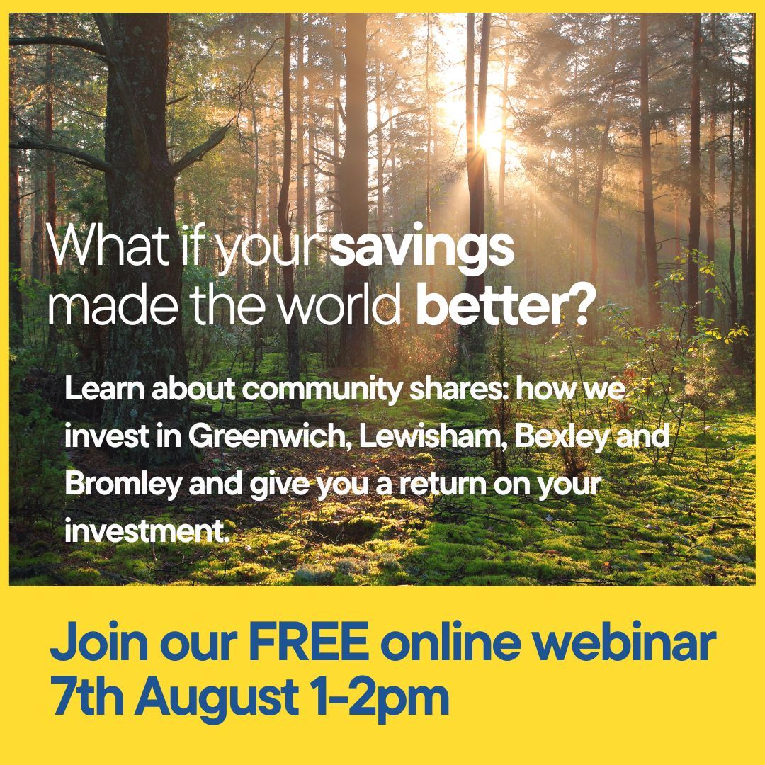 SELonCommEnergy's tweet image. DON’T MISS OUR LUNCH AND LEARN ON WEDNESDAY 7TH AUGUST 1pm to 2pm. We’ll be covering: 

🌍 The benefits of investing in Selce. 
🌍 How Selce projects help local schools. 
🌍 All your questions answered. 

Register through eventbrite: buff.ly/3zVSn8w 

#joinacoop