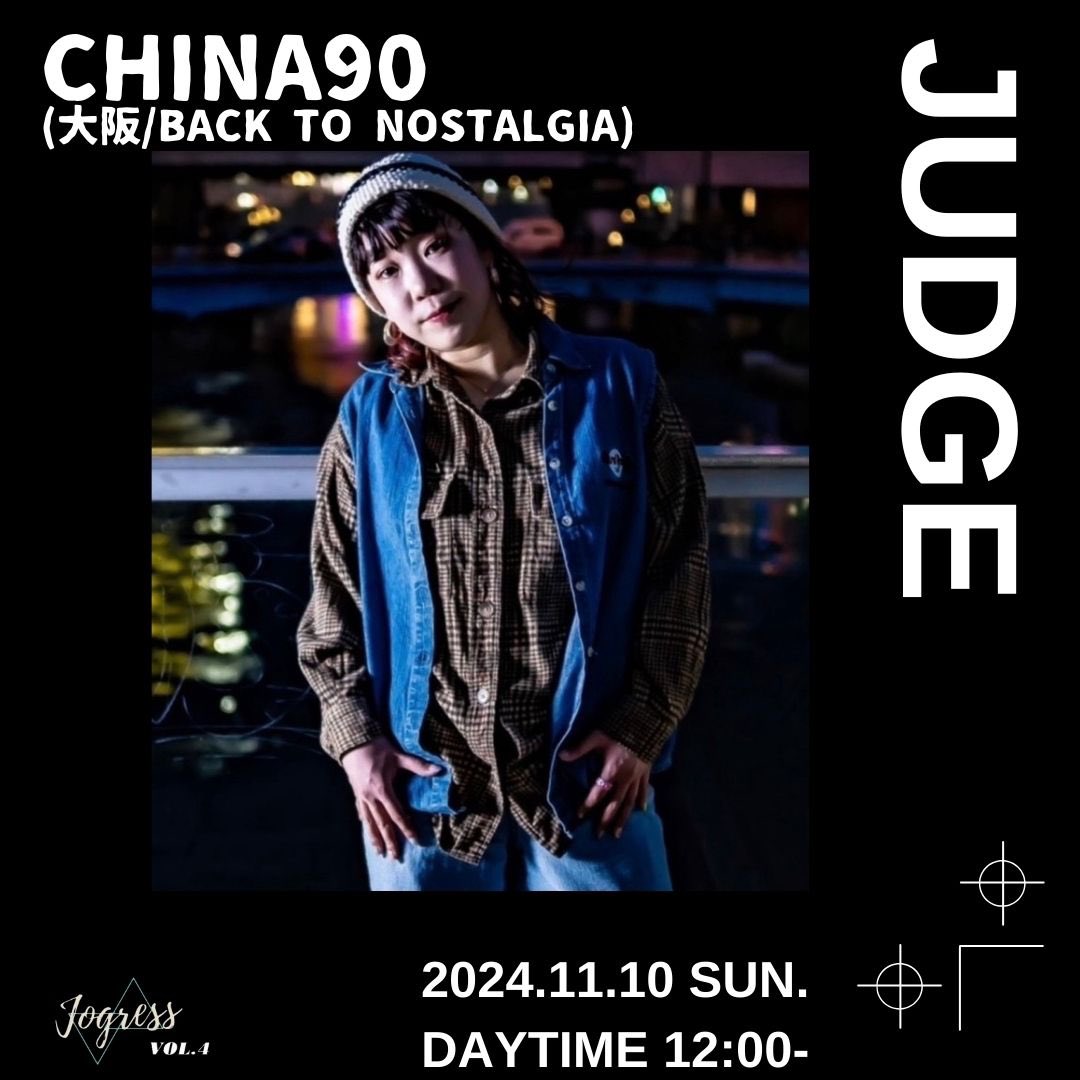 jogress_battle's tweet image. 【Judge】
CHINA90
(大阪/BACK TO NOSTALGIA)
instagram.com/china90s?igsh=…

#Apop #Jogress #Jogress4