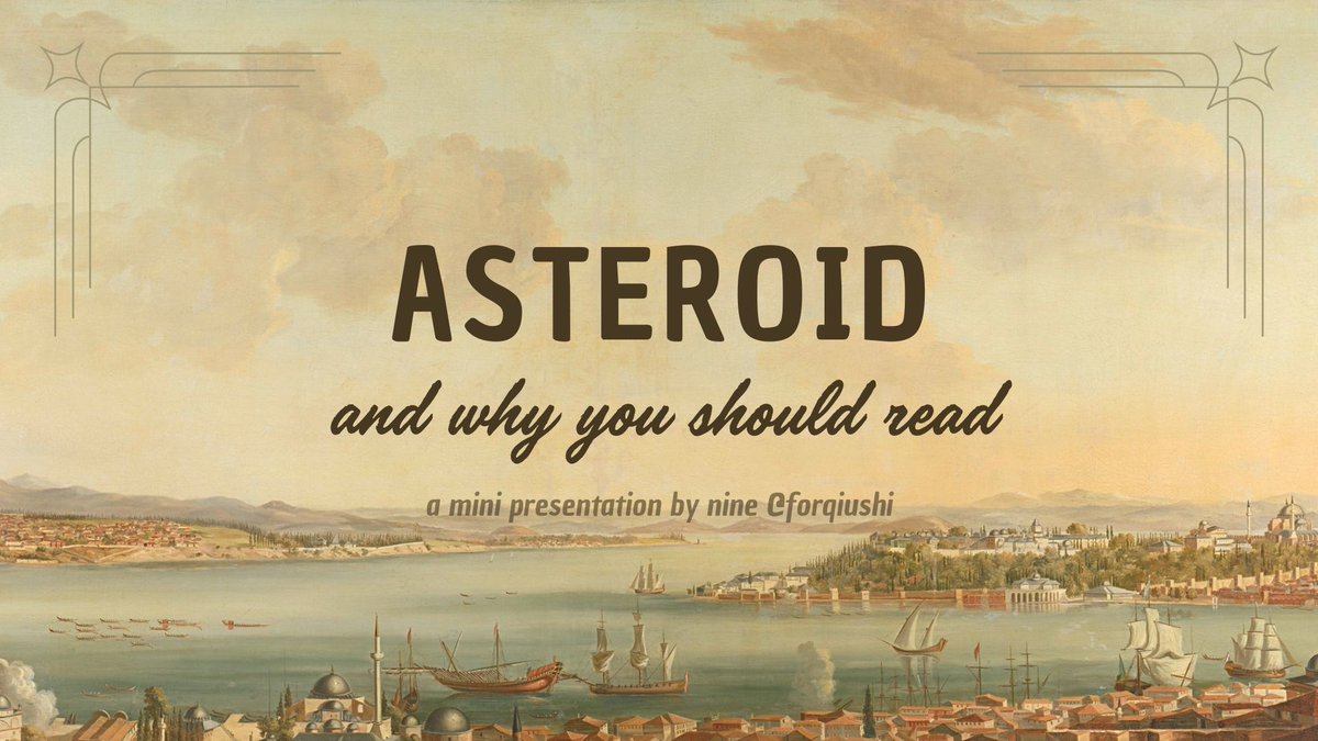 forqiushi's tweet photo. — Deeply egotistic tsundere X Innocent and ill-mannered sweetheart.  

a mini presentation on why you should read asteroid by wei feng ji xu!  

#danmeitwt #danmei #小行星 https://t.co/wPjeu6h8Xw
