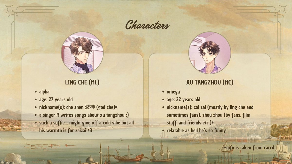 forqiushi's tweet photo. — Deeply egotistic tsundere X Innocent and ill-mannered sweetheart.  

a mini presentation on why you should read asteroid by wei feng ji xu!  

#danmeitwt #danmei #小行星 https://t.co/wPjeu6h8Xw