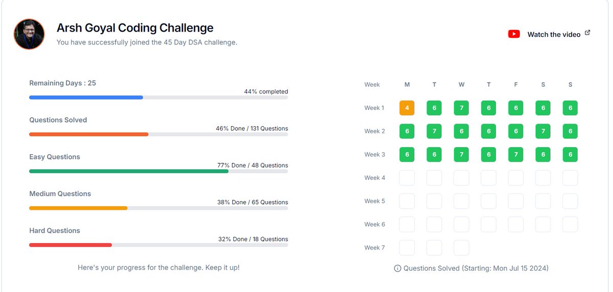 dishakarnayake's tweet photo. 💫Day - 21   "Coding Challenge"🚀

"Breaking Through Mental Blocks: How Coding Challenges Can Boost Creativity"

github-Repo : https://t.co/dp7OE6fwwZ

#CodingCompetition #10DaysOfCode #TechChallenge #CodeWarrior #ChallengeAccepted #CodingSkills #CodeBattles #DevChallenge https://t.co/7EbJBdqoPe