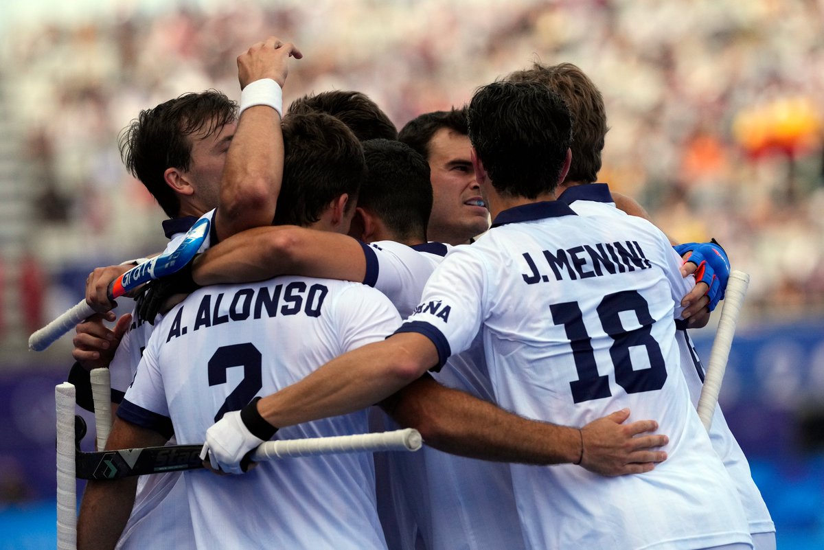 depominoritario's tweet photo. 🏑Hockey Hierba l #JuegosOlímpicos 

ESPAÑA🇪🇸 A SEMIFINIALEEEES DE LOS JUEGOS OLÍMPICOS DE PARÍS

🔸Acabamos de eliminar a la actual campeona olímpica y 16 años después buscaremos la medalla ¡VAMOOS! #Paris2024