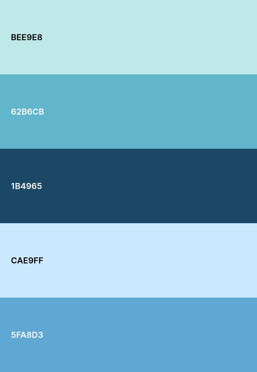 AiTricks's tweet photo. Color palette of the day https://t.co/61VIhdBYQc