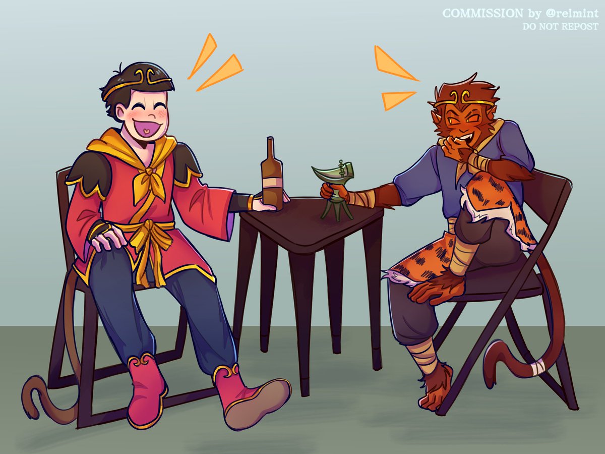 relmint's tweet image. Thanks so much @bichi_kichi for commissioning me!! It means the world &amp;lt;333

#sunwukong #osomatsusan #jttw #xiyouji #commissions #journeytothewest #relsart #artistsintwitter