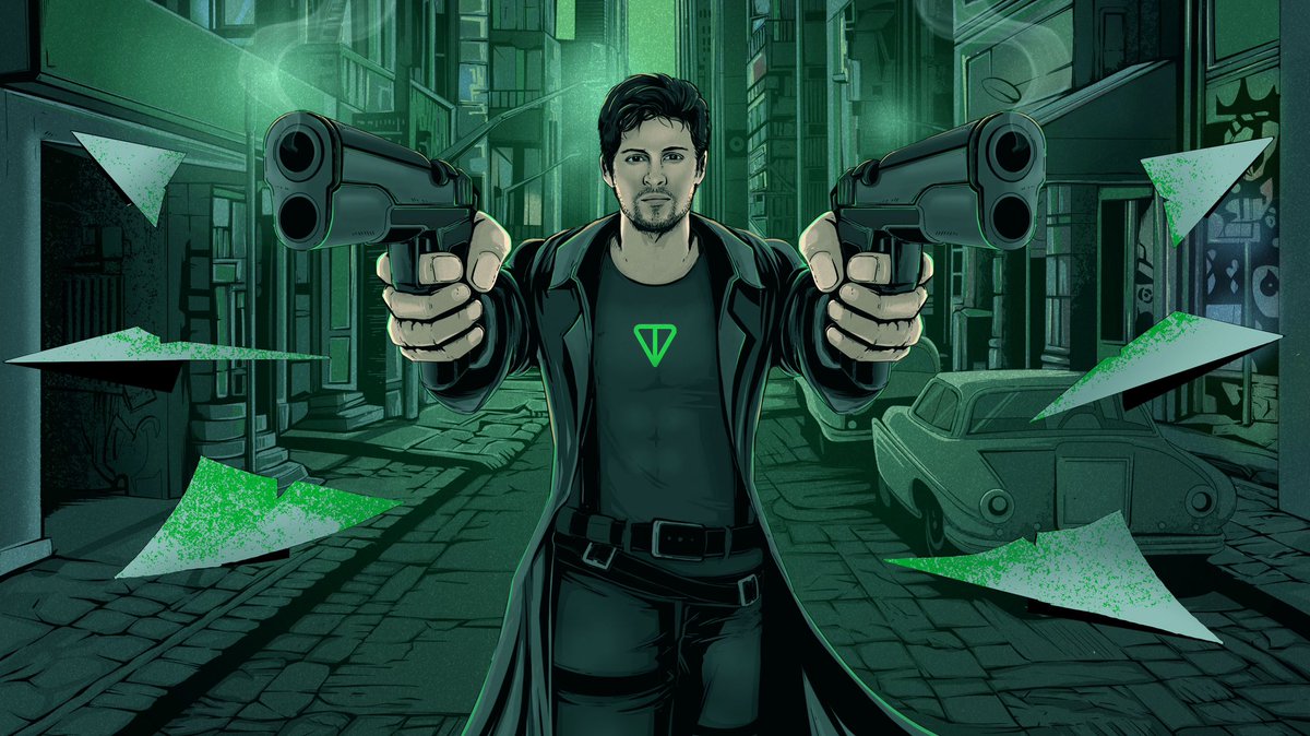 NeonTonMatrix's tweet image. Good Morning @ton_blockchain 💎 👀 

$NEO AKA Pavel Durov is ready to take on next week