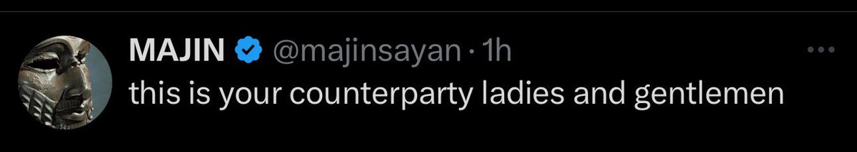 zachxbt's tweet photo. @SmokeyHosoda @majinsayan this is your counterparty ladies and gentlemen https://t.co/q5NTdmrfxY