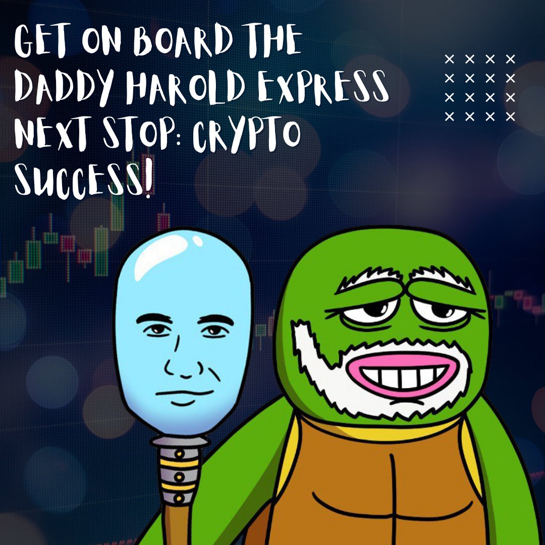 daddyharoldbase's tweet photo. Get on board the Daddy Harold express – next stop: crypto success! 🚂 Buckle up and join the ride as Daddy Harold takes us on a thrilling journey through the world of cryptocurrency. This isn’t just another meme coin; it’s your ticket to being part of a groundbreaking movement that’s all about innovation and growth. Whether you’re a seasoned trader or new to the scene, Daddy Harold is here to lead the way and show you how exciting the crypto world can be. Let’s make waves together and reach new heights in the crypto universe! 🌐 

#DaddyHaroldExpress #CryptoSuccess #MemeCoinMagic #BlockchainJourney #InvestSmart #CryptoAdventure #FutureOfFinance #DigitalWealth #CryptoRevolution #CoinJourney #BlockchainInnovation #CryptoCommunity #NextStopSuccess #RideTheWave #FinancialFuture