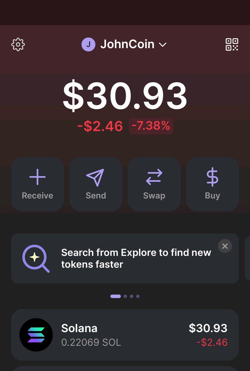 Johncoin_'s tweet image. Sending $30 $Sol to one believer in 3hours⏰⏰
Comment your $Sol wallet address💰💵
Follow
Like
Retweet
Be sure to do the task for a chance💰💲