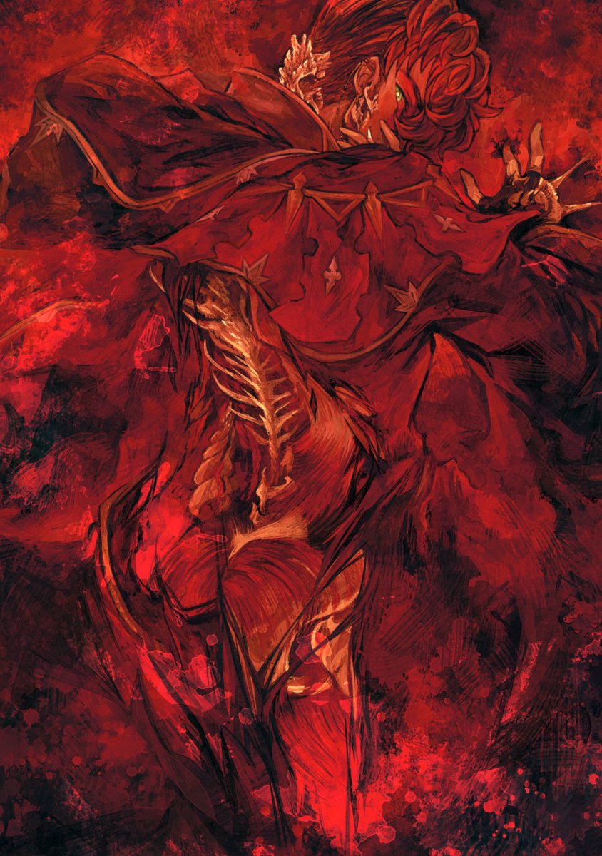 #私はこういう絵師です見た絵師全員参加 
唐突に推しを欠損させたり、推しの周りが大惨事になったりする。 
