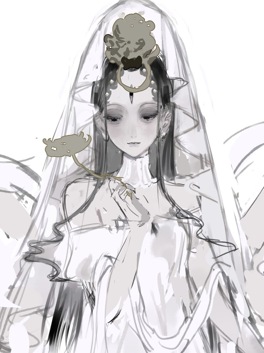 「 」|无语魔女のイラスト