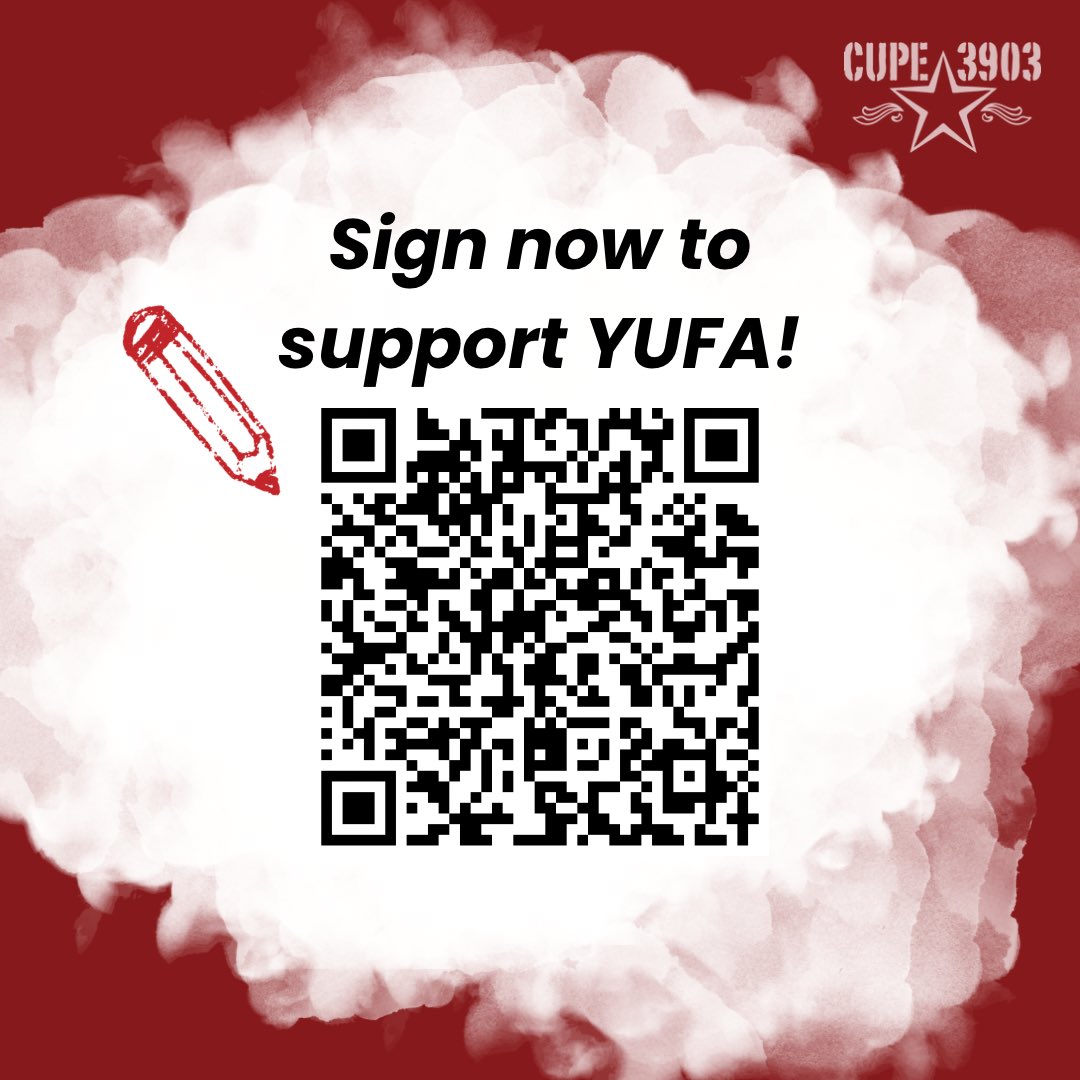 cupe3903comms's tweet photo. @YUFAyorku @YUGSA84 Right now, @YUFAyorku needs the York U community’s solidarity. ❤️ Sign the petition: https://t.co/mJEm3b6i4n https://t.co/aykIYAzH2d