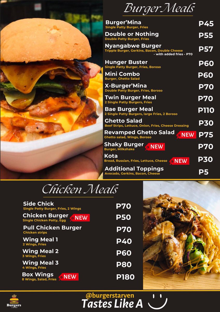 BurgersTarven's tweet photo. You have the NEW menu⁉️ 
GET IT📲 https://t.co/JMzDQ2XTmI