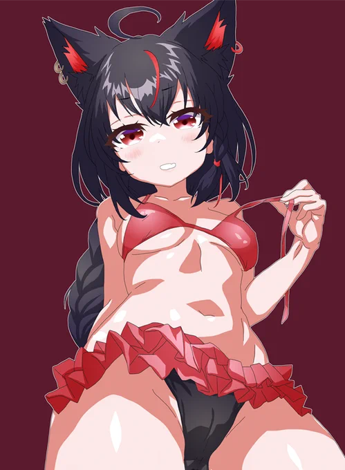 黒上フブキ#絵フブキ 