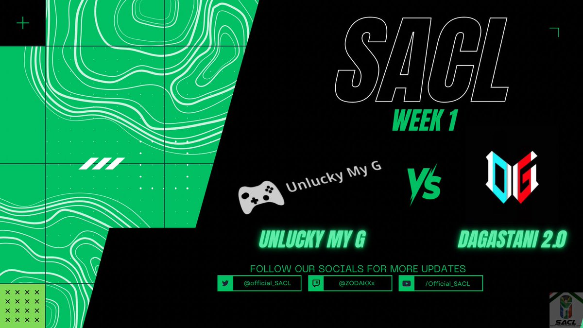 R6ZA Intel (@r6zaintel) on Twitter photo ▶️ Sunday afternoon #R6S action in the <a href="/Official_SACL/">South African Competitive League</a> 🟢⚪️
🕖 15h00
🎙 Panzer SSG
🖥 twitch.tv/zodakxx
➡️ Show some love #R6ZA ▶️ Sunday afternoon #R6S action in the <a href="/Official_SACL/">South African Competitive League</a> 🟢⚪️
🕖 15h00
🎙 Panzer SSG
🖥 twitch.tv/zodakxx
➡️ Show some love #R6ZA