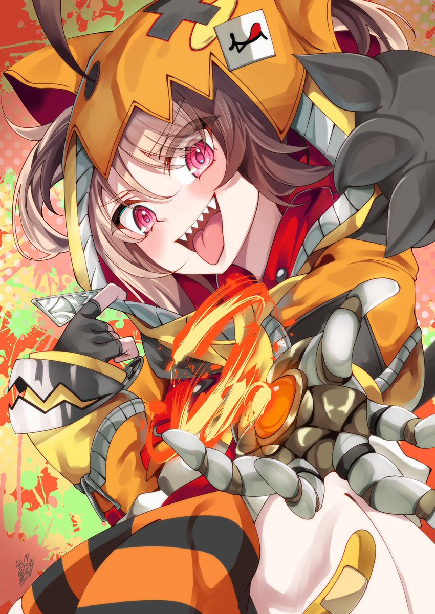 沙花叉クロヱ ,沙花叉クロヱ(通常) 「#私はこういう絵師です見た絵師全員参加こういう絵師です!!因みに依頼もお待ちして」|宝生フェノル@5/7コミ1【F11a】のイラスト