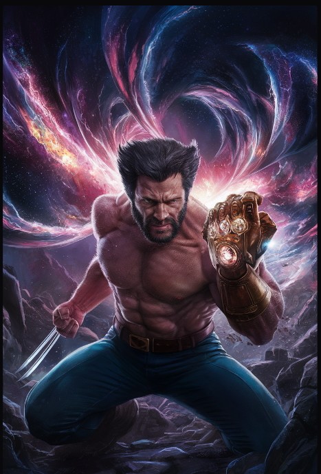 H85839552Heath's tweet photo. #AIArtistCommunity
#Wolverine
#HughJackman
#DeadpoolWolverine
#infintygauntlet https://t.co/WiNMS6RB9y
