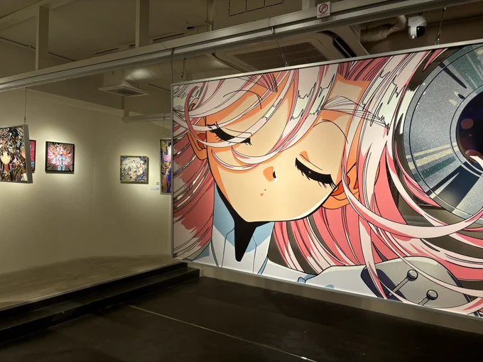 #陽子個展memoria 個展最終日行けた〜!!綺麗で可愛くて見ていてすごく楽しかったです…!!一人一人の設定も素敵でこの子達が動く世界を見てみたくなりました!可愛すぎてグッズもいっぱい買ったので開封楽しみ 
