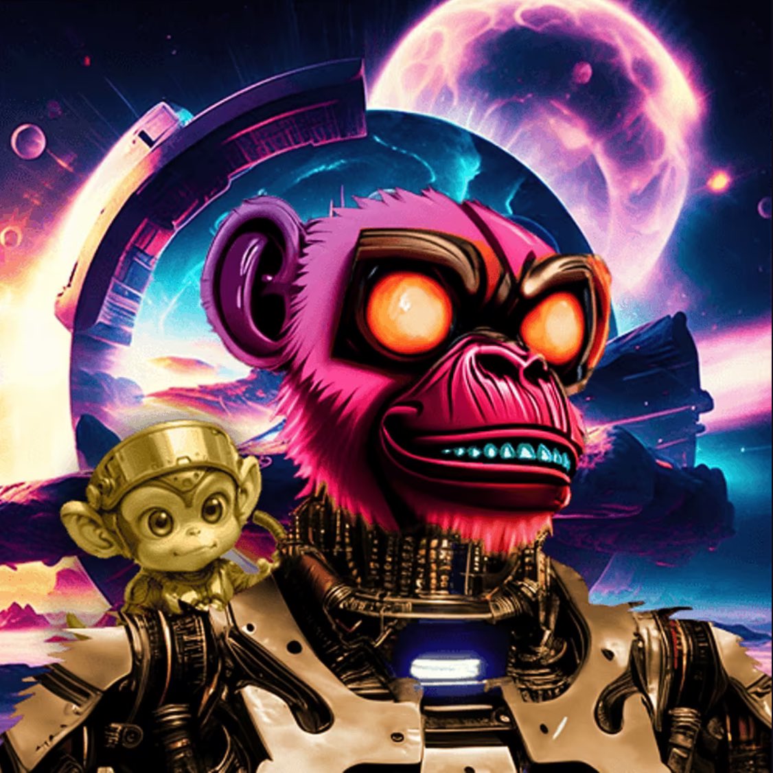 SamAdoption's tweet image. Your ape is a reflection of yourself 💯