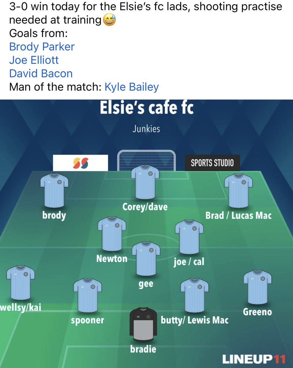 ElsieFC24's tweet photo. Good win for lads today against cresswell black diamonds⚽️ https://t.co/zBy63Pso9B