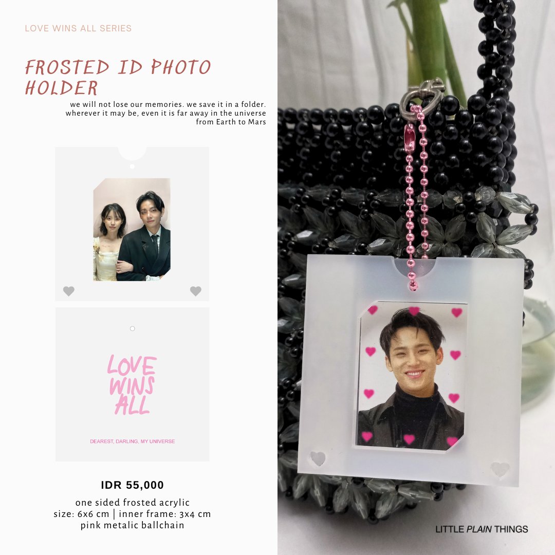 littleplthings's tweet photo. love wins all– fanmade merch by little plain things

inspired by IU's music video "love wins all". 

about the power of love to protect each other. fight for it until the last moment. eternal love.

there are four product in this series.

#kpopfanmade #kpopmerch https://t.co/vV2U50J19D