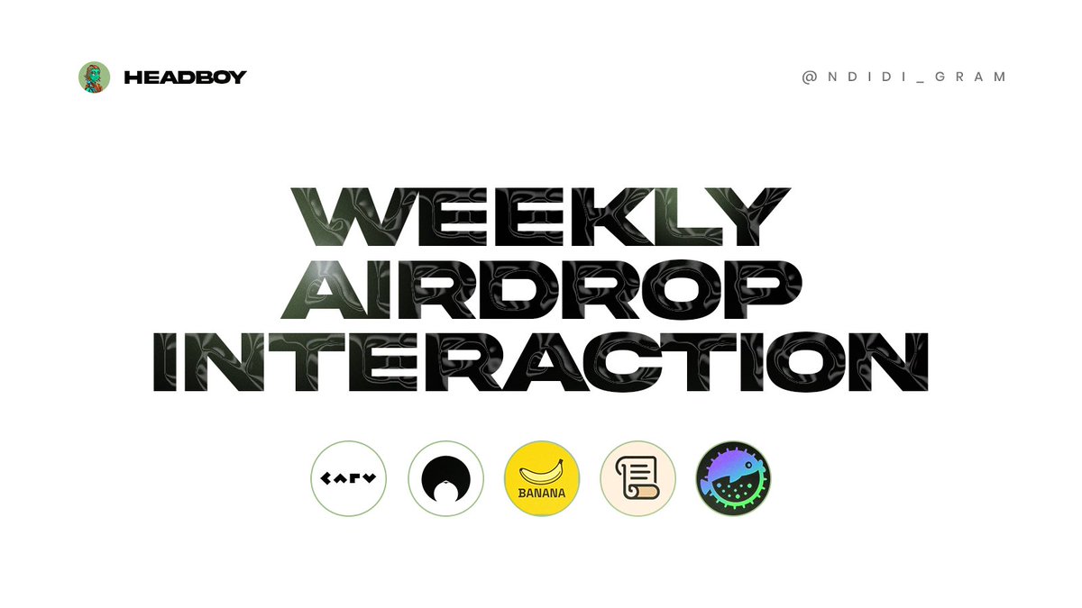 NDIDI_GRAM's tweet photo. AIRDROP TO DO LIST

▪️Join @Moongate Moon Oddessy Campaign 
🔗 https://t.co/em0b8hikBO
▪️Join @carv_official Banana Game On TG
🔗 https://t.co/t9VuhuOR7j
▪️ Mint @Scroll_ZKP Canvas Badges 
🔗 https://t.co/JewMUTp9pK
▪️@puffer_finance Galxe Quest “Claim 400P”
🔗 https://t.co/YO35c3WslQ
▪️ Re-connect Your Wallet For @kroma_network  Airdrop 
🔗 https://t.co/3lli3lLvfX
▪️ Claim @citrea_xyz Devnet Expert NFT
🔗 https://t.co/wALUh5UpeX
▪️Join @cvex_xyz Gaxle Quest
🔗 https://t.co/wDUrW7DhzA
▪️ Obtain Roles On Guild
🔗 https://t.co/h1EnOmM7ek
▪️Claim Bungee Roles On Gaxle
🔗 https://t.co/qkNKX8lUlu
▪️Deploy NFT On Base 
🔗 https://t.co/6Zb2GaxRAi
▪️Mint NFT On Base 
🔗 https://t.co/CTqhKstKvk
🔗 https://t.co/Zn5s4l5ESp
▪️Farm Grass Epoch 7 “Final Epoch”
🔗 https://t.co/pXMSm07iwW
▪️ Farm Swan Social Airdrop Backed Binance
🔗 https://t.co/pPrLiDBsju
Daily Combo For Today 4-2-6

ZORA INTERACTIONS
▪️ Sunny Zorb Fest
🔗 https://t.co/CnQ0V478Jy
▪️ Lychee Zorb
🔗 https://t.co/250DN6OtMN
▪️ 𝑒𝑡𝘩𝑜𝑠
🔗 https://t.co/7msdXQ6sNl
▪️ +++???!!!
🔗 https://t.co/7aZEY1kG8R
▪️ $$$ SPARK
🔗 https://t.co/tB68NY01O0

Join My Telegram Channel To Stay Updated!
🔗 https://t.co/5Hd8yZRQpu