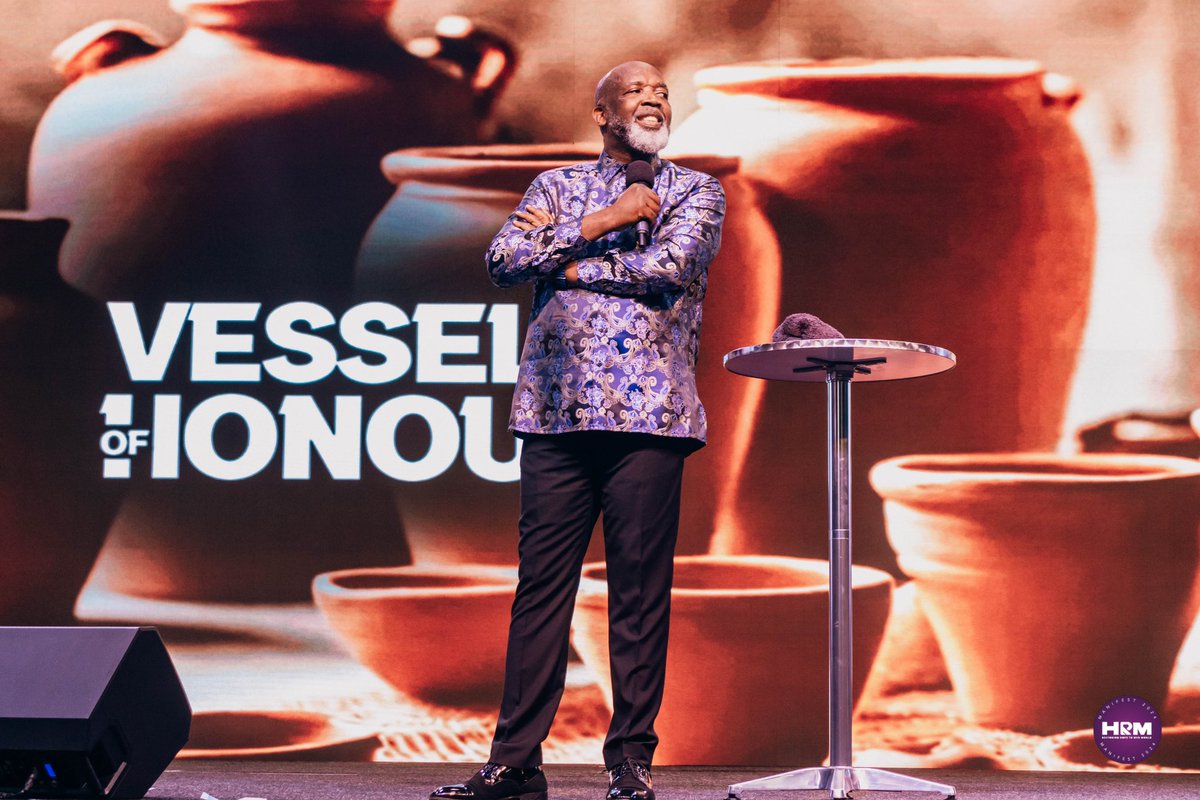 HopeRestoration's tweet photo. How are you handling the things of God in your life? Rev @mathebula_chris encouraged the Church to make themselves available and desire to be special vessels of honour that are set apart for God's great work. #HRM https://t.co/ixUkChcTxg