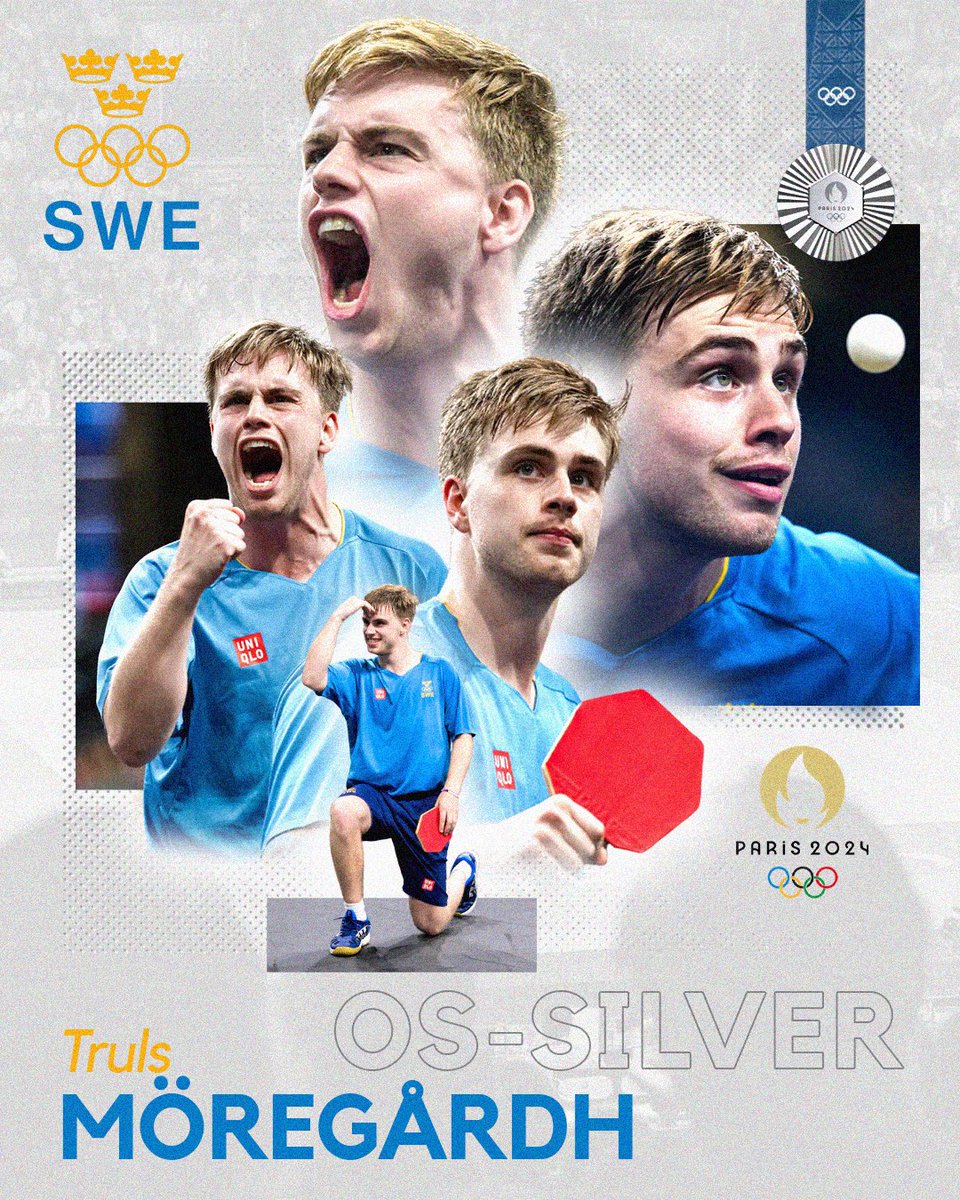 Vilken helt otrolig turnering Truls Möregårdh gör under OS! Atlet, artist, trollkarl!🇸🇪🏓🥈

#smsports #trulsmöregårdh #trulsmoregardh #bordtennis #pingis #tabletennis #sverige #sweden #Olympics #OlympicGames #paris2024