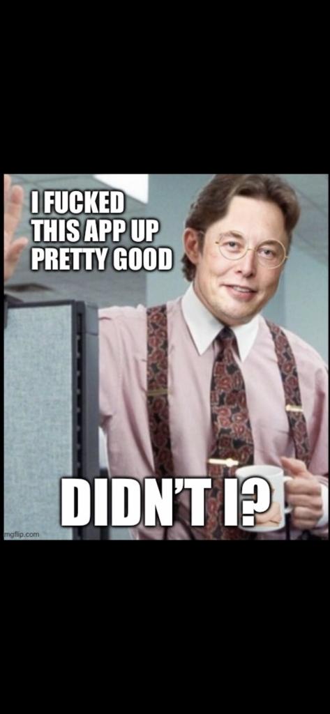 RolundDad's tweet image. It would be safe to say when Elmo layed down a cool $44 billion to take over Twitter and name it X, it is now the Tesla/Cyber truck of social media platforms.