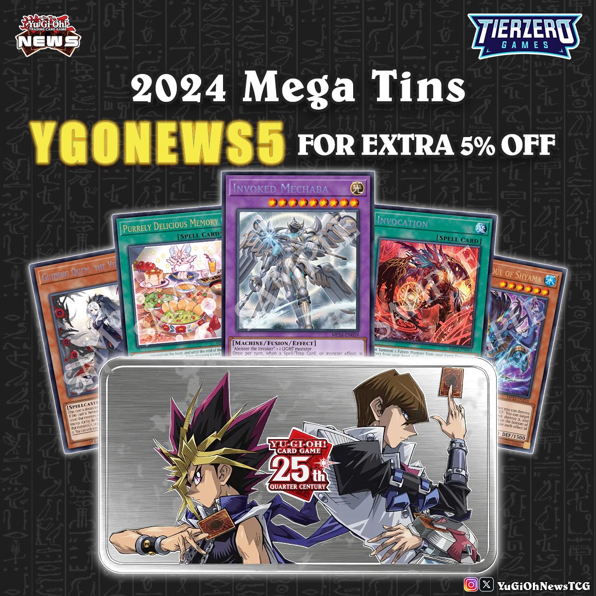 yugioh 2024 dueling mirrors mega tin card list Yu-Gi-Oh - - Konami ready options while the stunning tin design makes it a centerpiece for any collection We finally got openings of