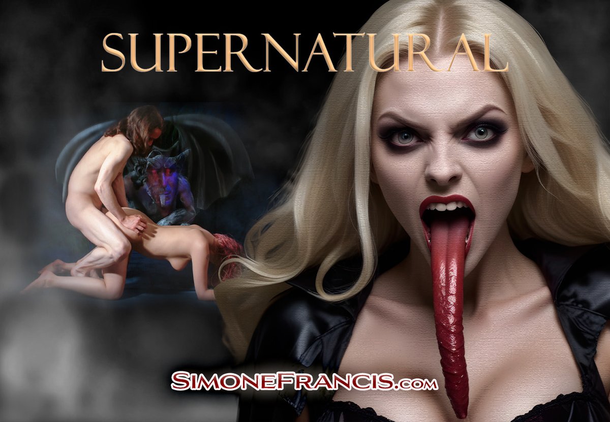 In my stories demons, spirits, incubi and succubae play with humans. Their sexual powers know no limits and their appetites are ravenous.

Read free - if you dare
simonefrancis.com/supernatural-e…