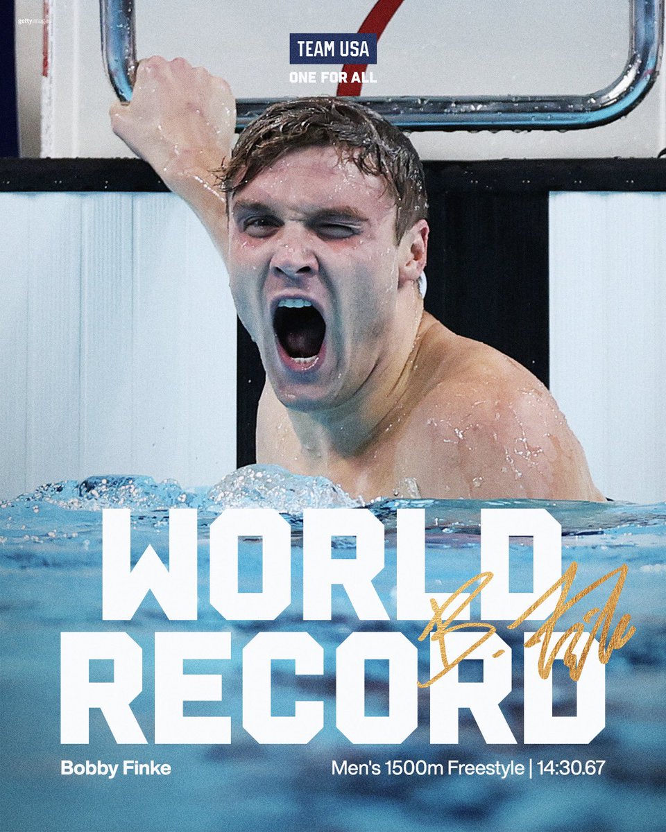 Defending gold in world record time 💪

#ParisOlympics